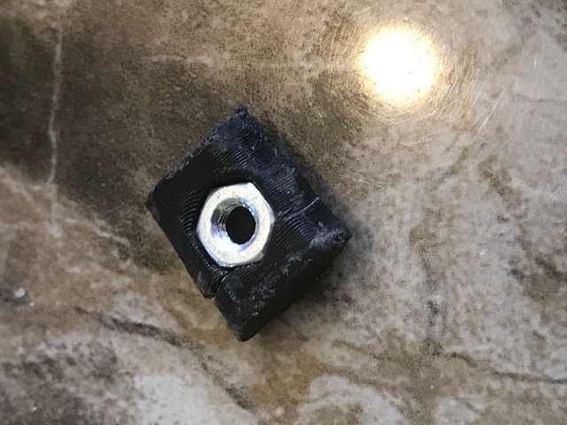 2020 Rail sliding T nut M3