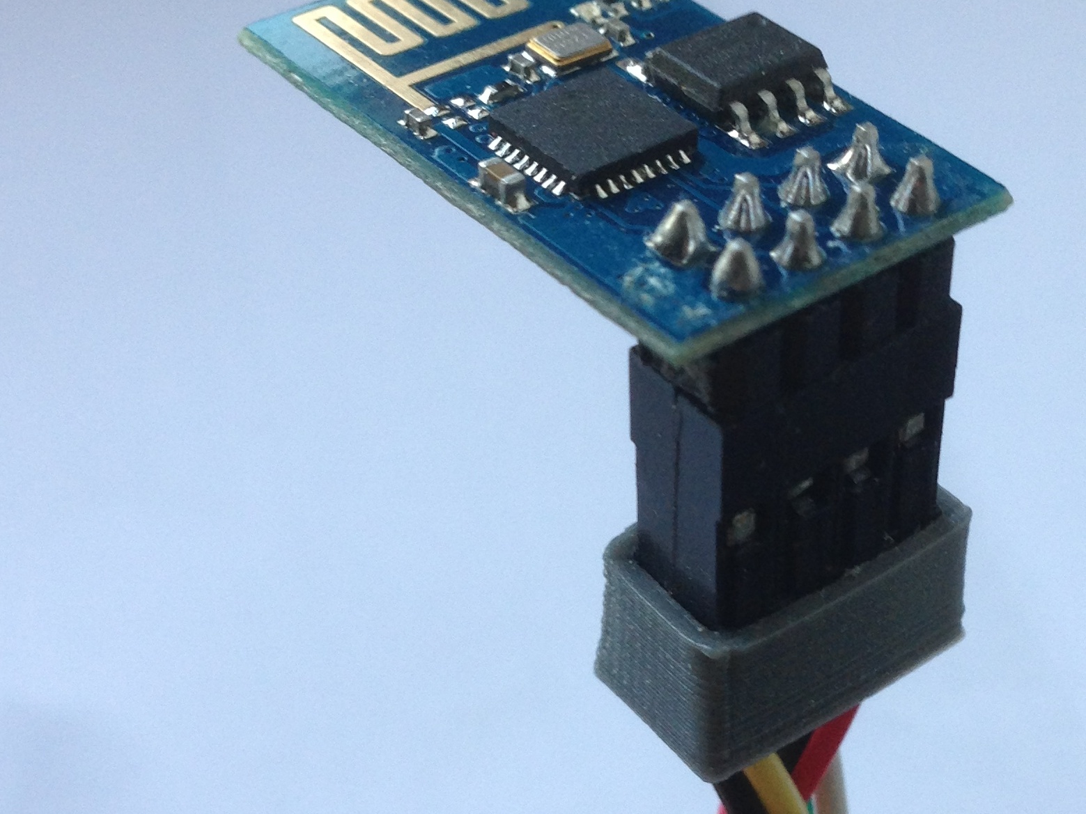 Make a connector using jumper wires