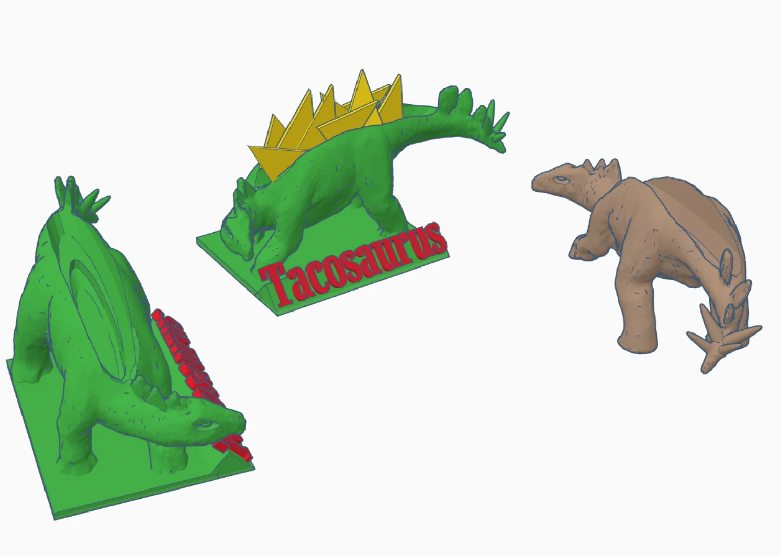 Tacosaurus - Stegosaurus