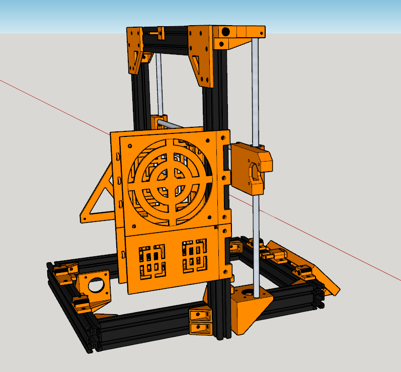 AM8 Anet A8 Electronics Housing