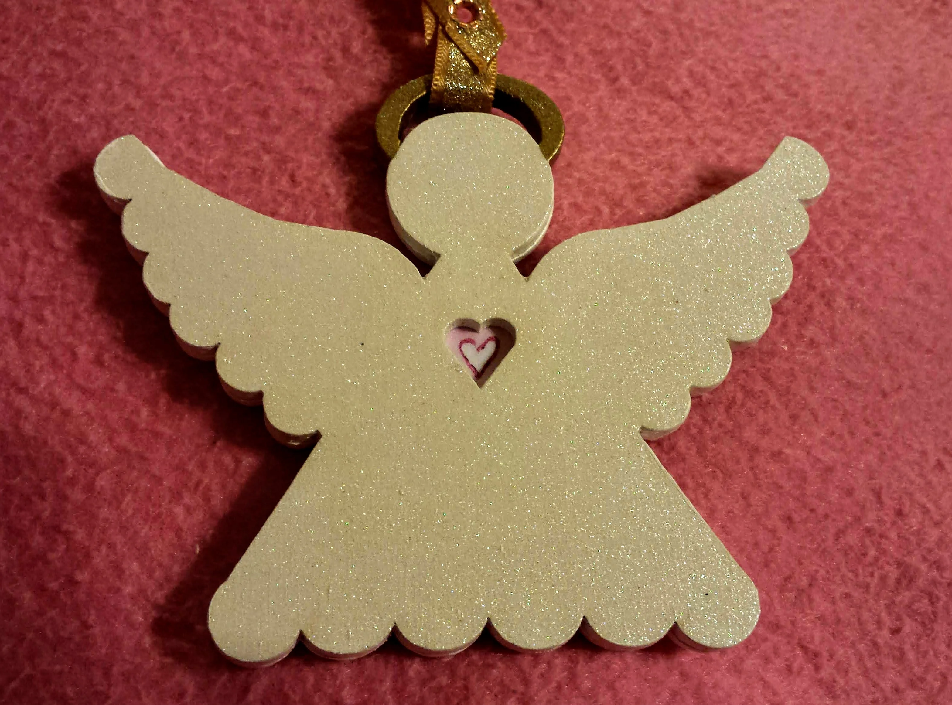 Lasercut Angel Ornaments