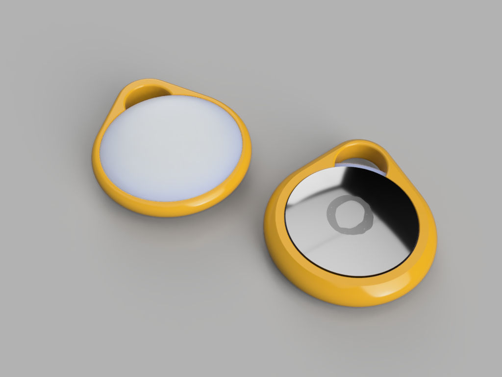 Smallest AirTag Key Fob/Ring