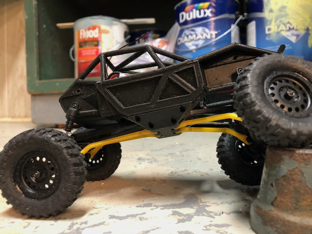 SCX24 C10 front and rear high clearance links