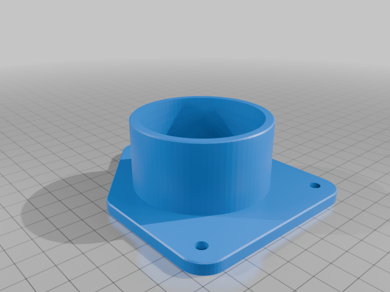 2" Dust Collector Blast Gate Adaptor for 2 1/2" Shop Vacuum Hose