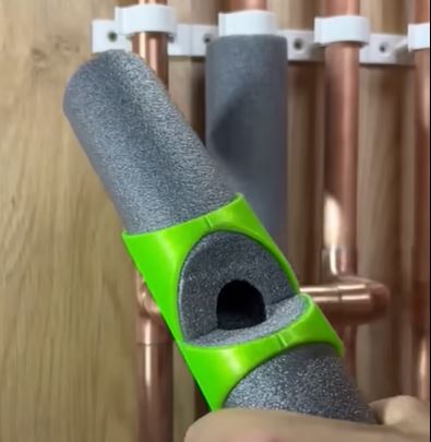 pipe lagging tool for plumbing
