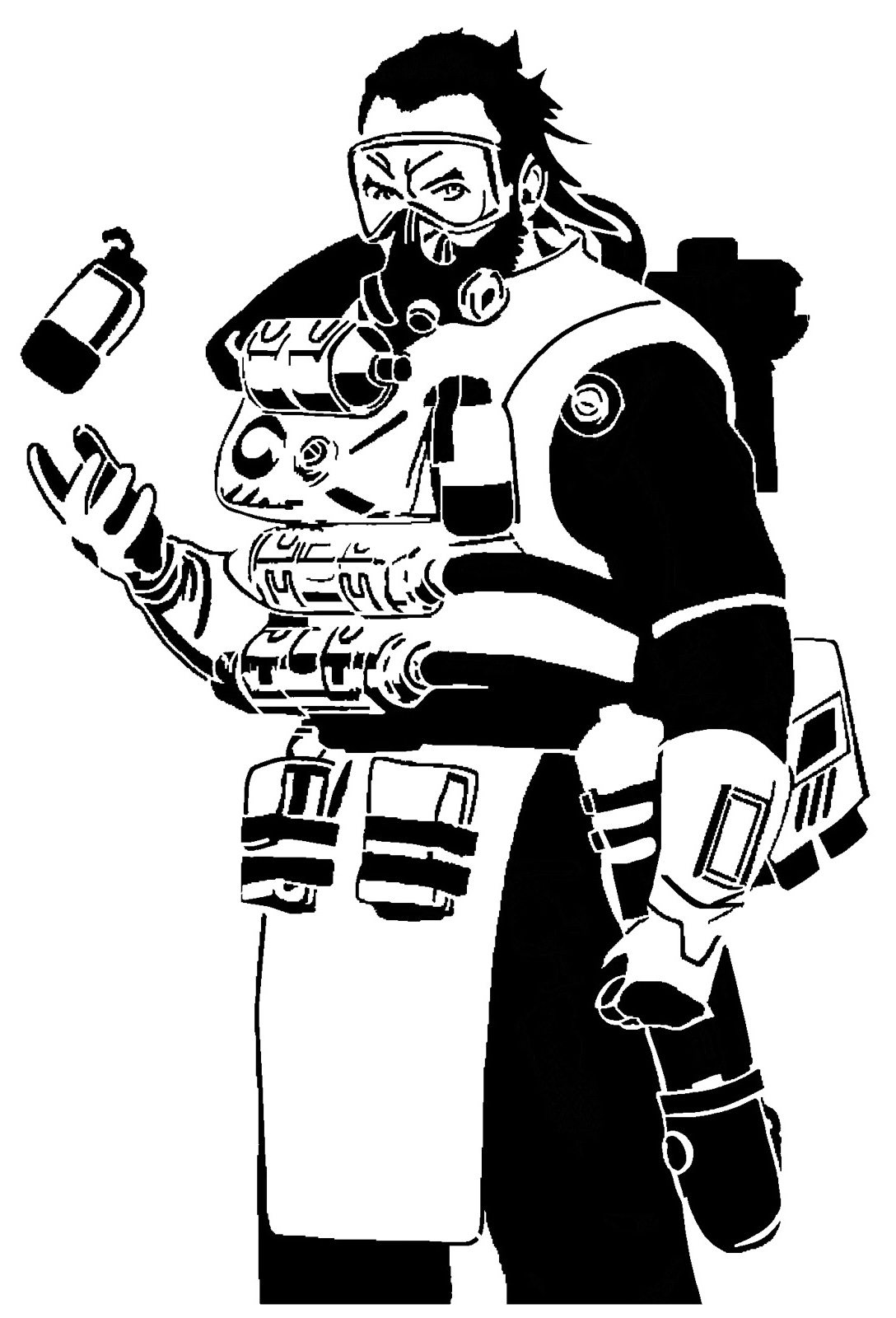 Apex Legends Caustic stencil 2