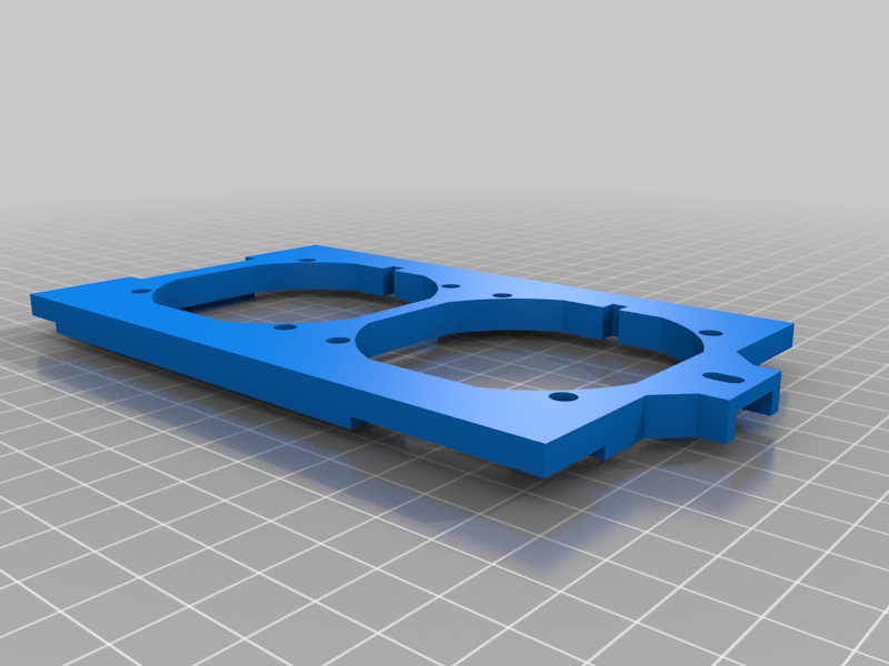 HDD/SSD dual 60mm fan mount for LianLi O11 XL