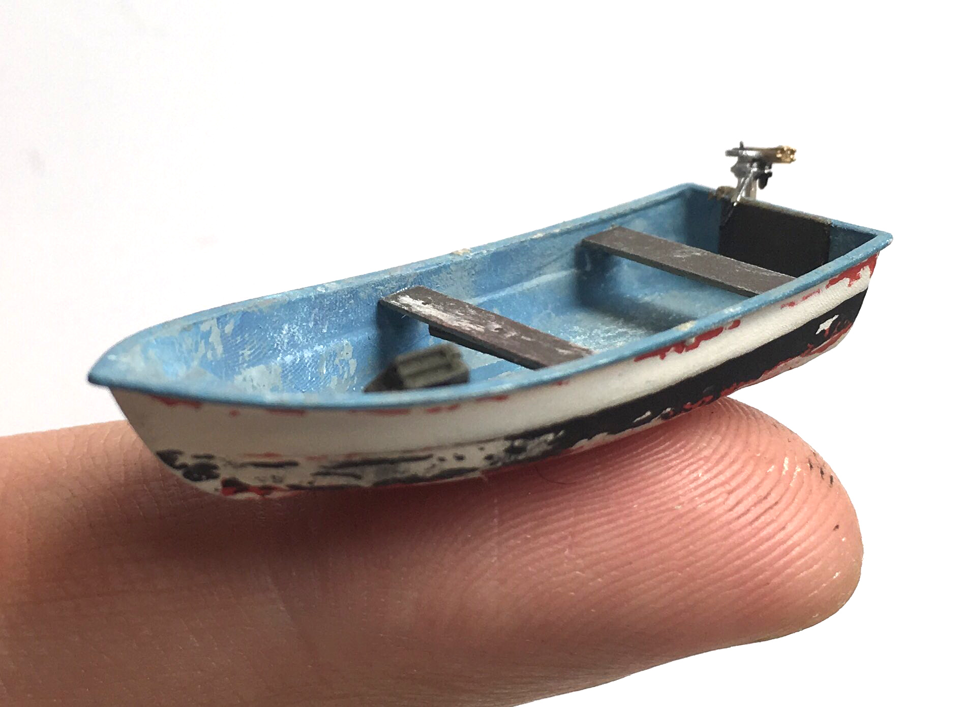 Rowing Dinghy 'Meeuwtje' 1/87 scale