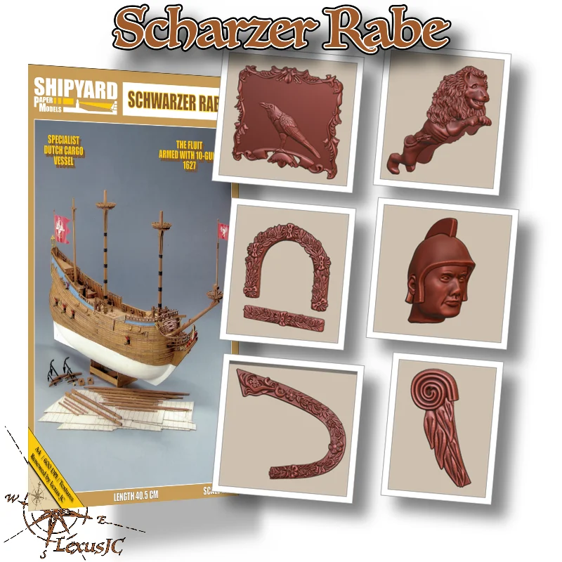 Schwarzer Rabe Ship Elements (model-shipyard.com)