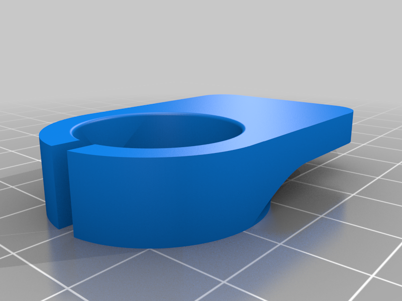 Shelf support for entendable pole
