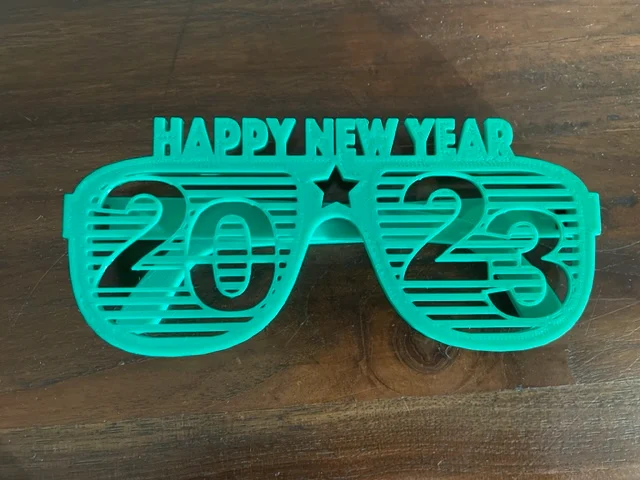 2023 Happy New Year Party Glasses