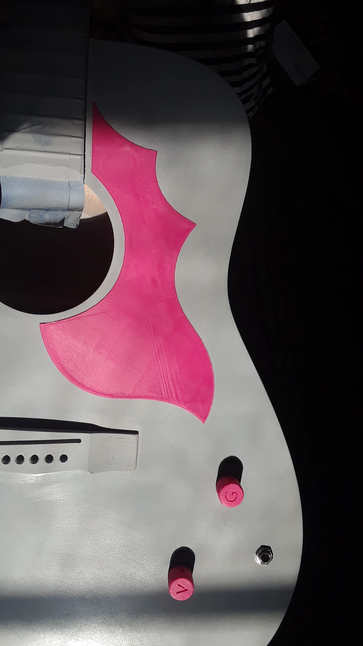 Acoustic Guitar Pickguard - Batwing