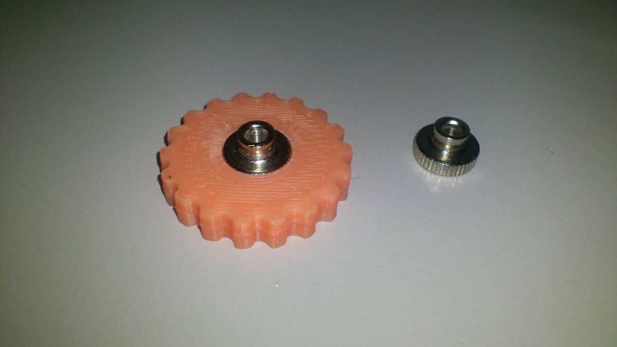 Tevo Tarantula bed level knob