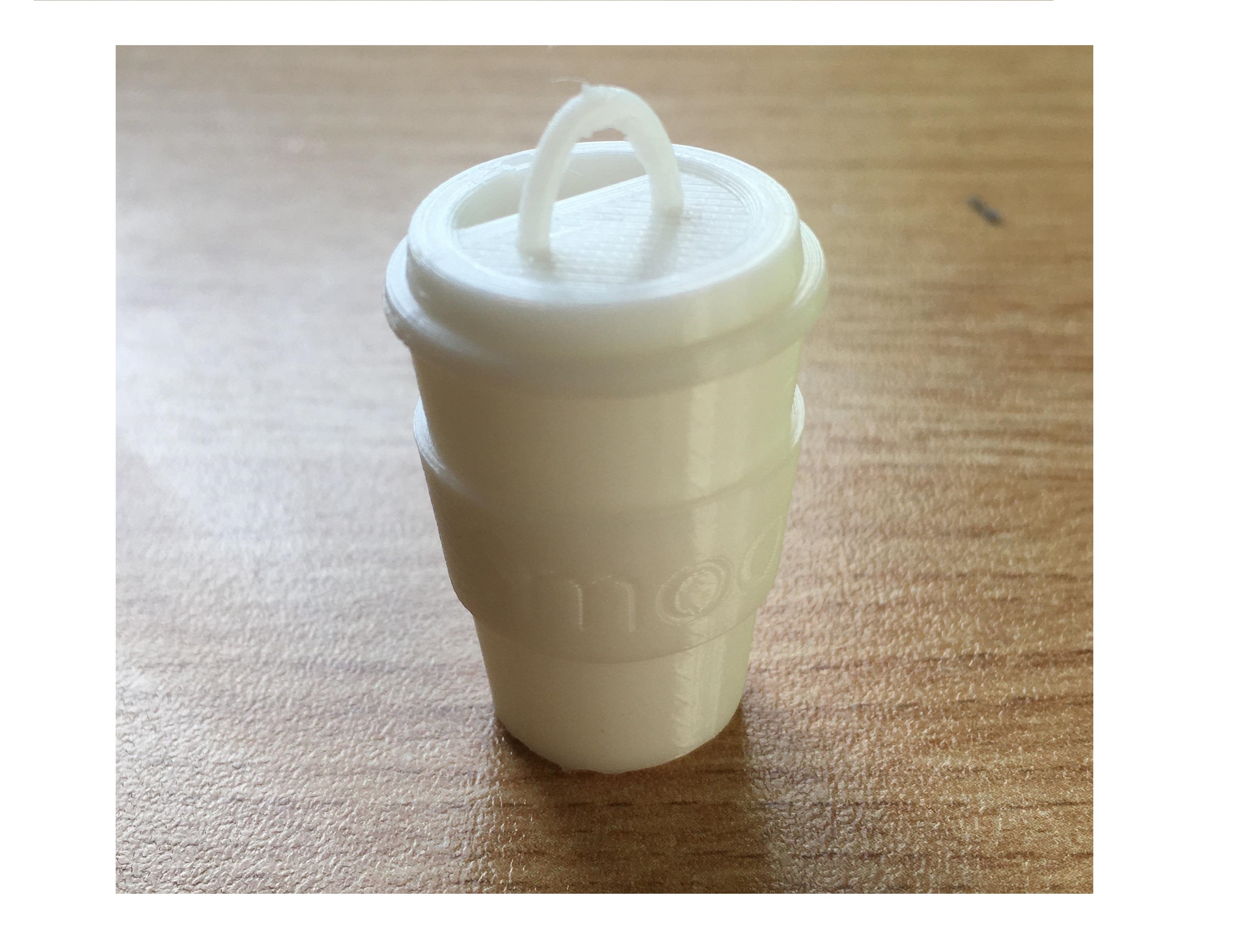 Coffee Cup Keyring