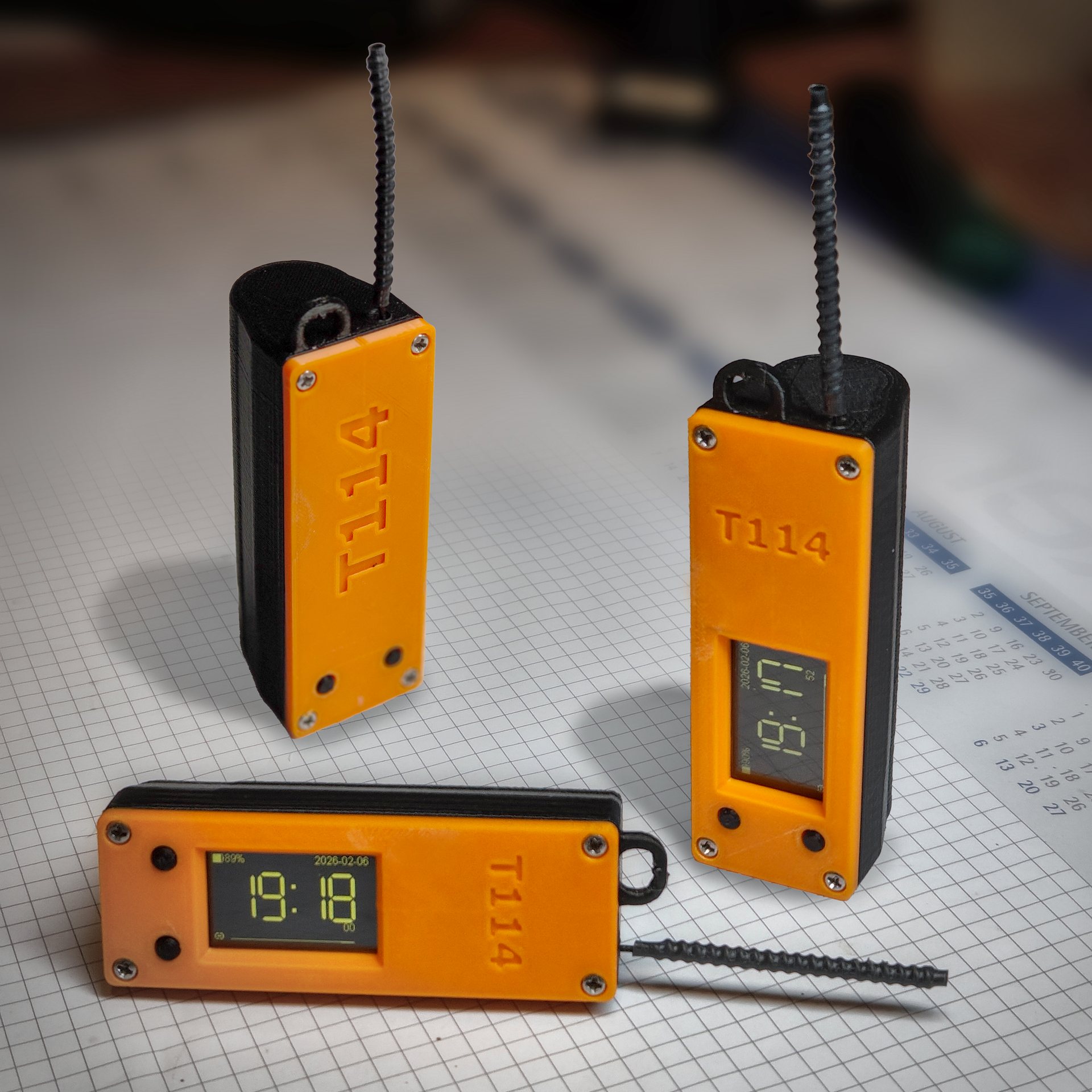 Simple Case - Heltec T114 with 18650 Battery and GPS