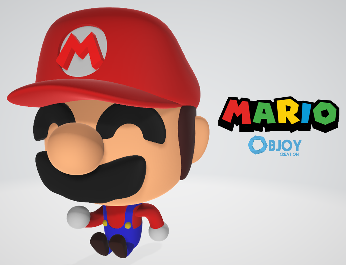 Mario Figure & Keychain - by Objoy Creation