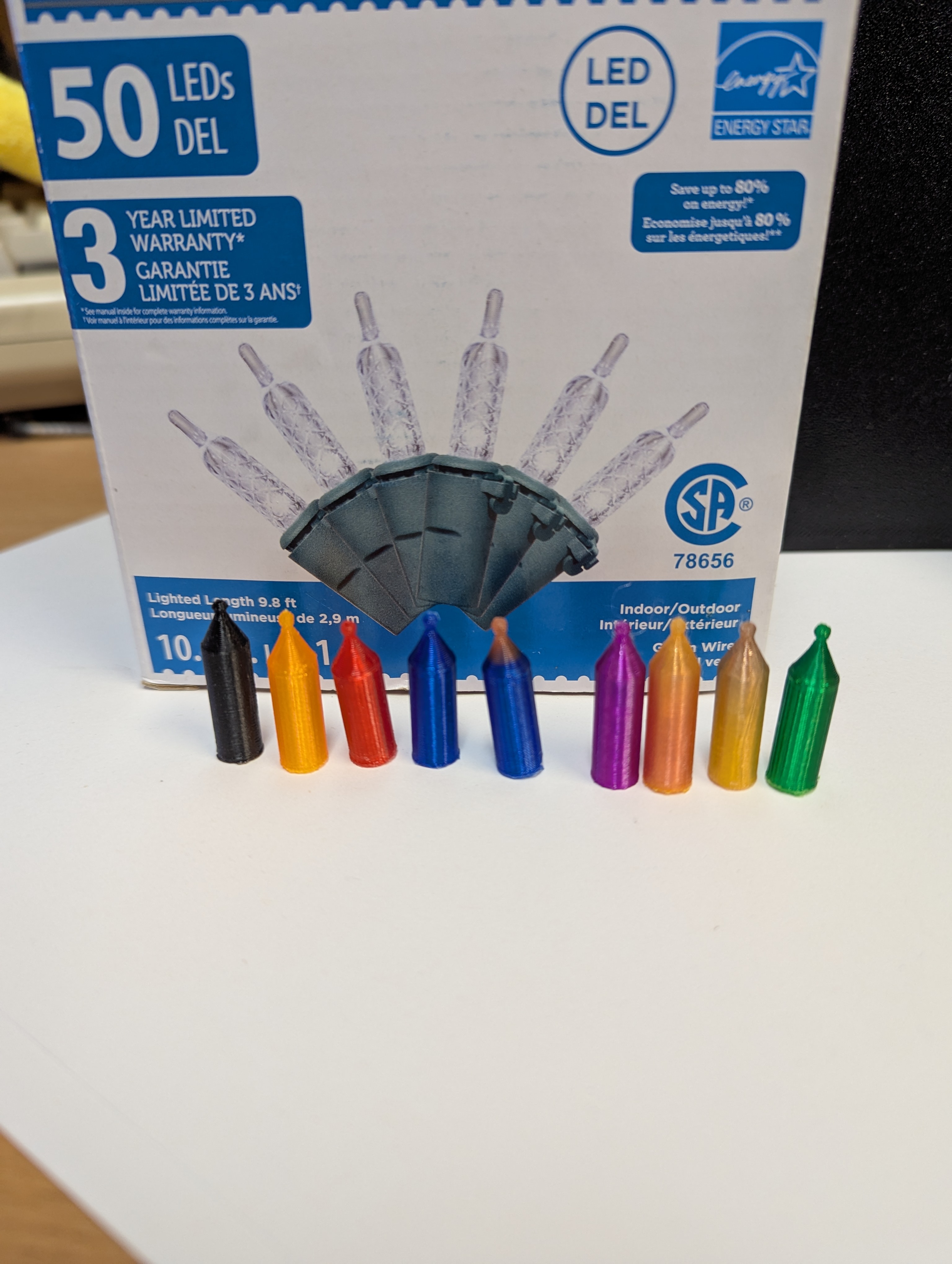 M5 LED Christmas Light Cap Covers