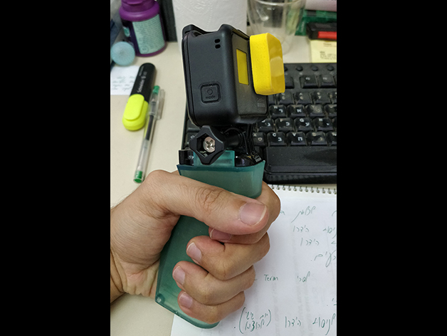 Gopro Hero handle with quick connector DLP floating version