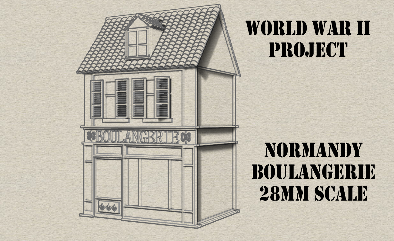 Normandy Boulangerie - S.N.A.F.U WW2 Wargame System