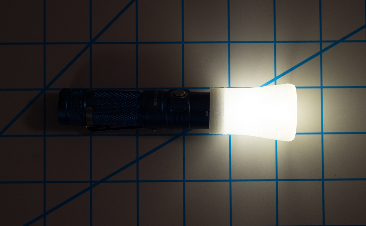 Universal Flashlight Lantern Diffuser Multiple Sizes 20mm 24mm 14.5mm
