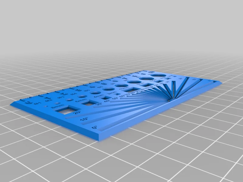 Modeling ruler