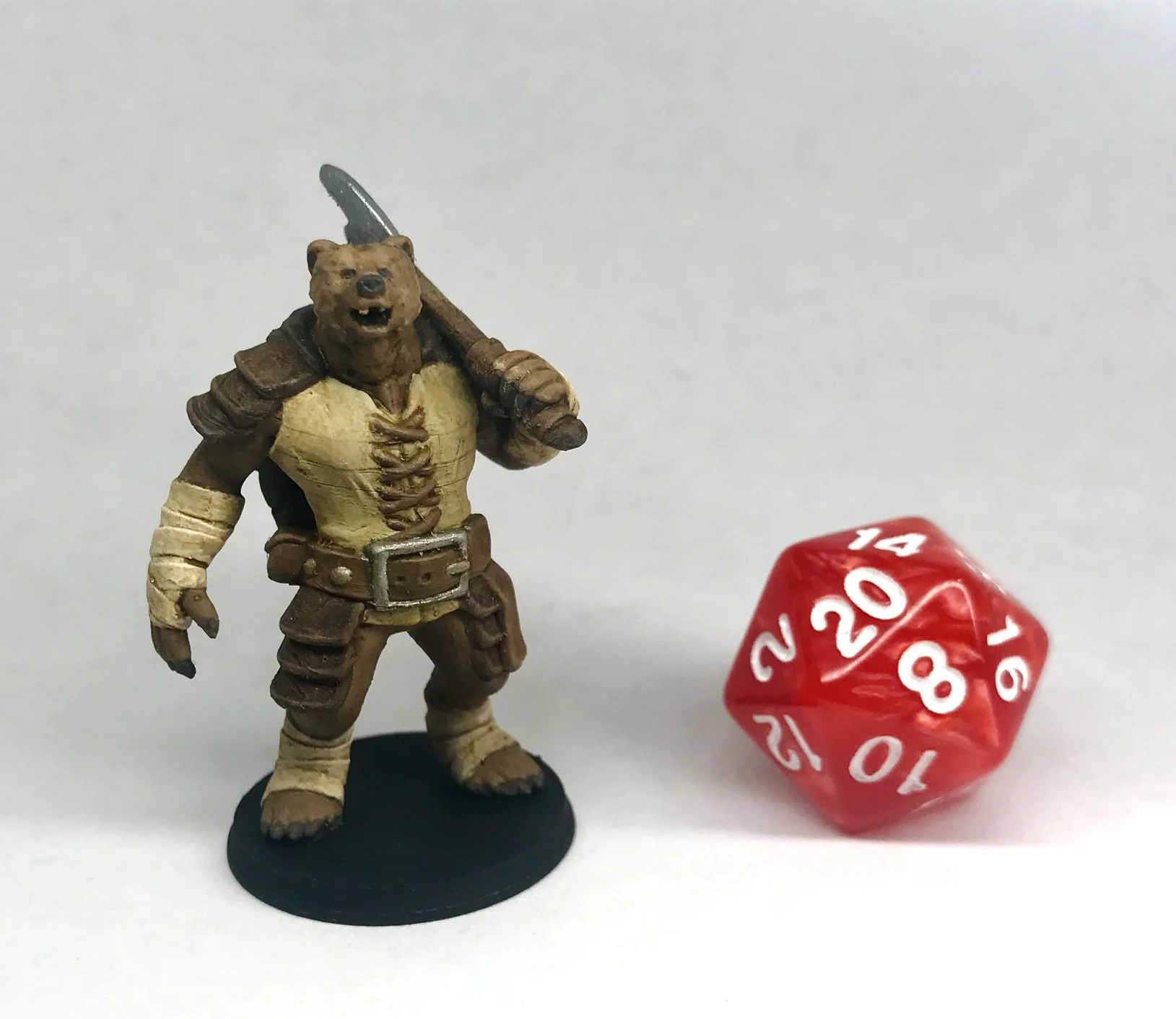 D&D - Werebear with Axe