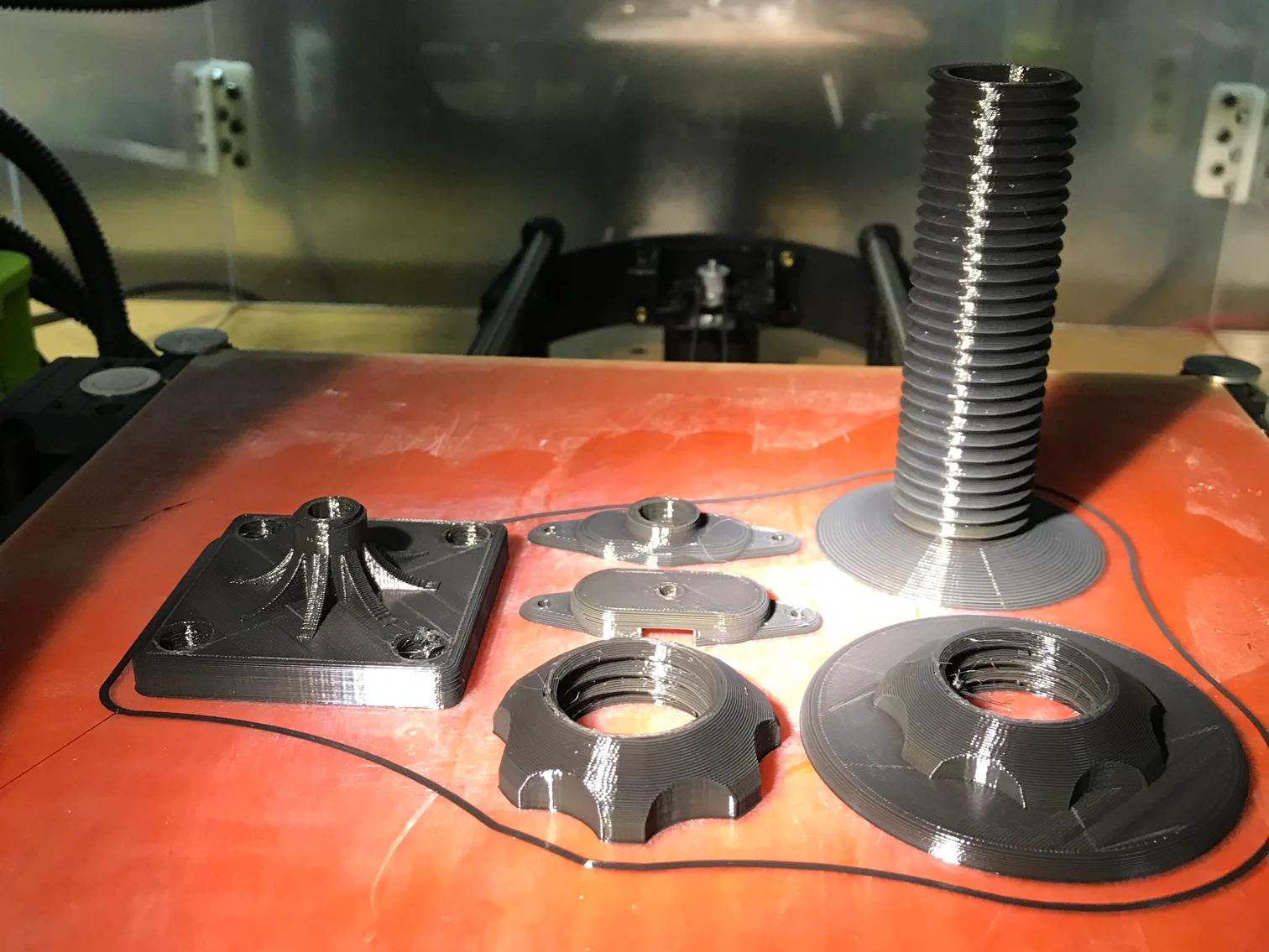 Dry box parts