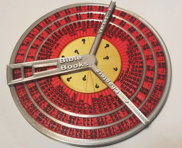 Bible Cipher Disk
