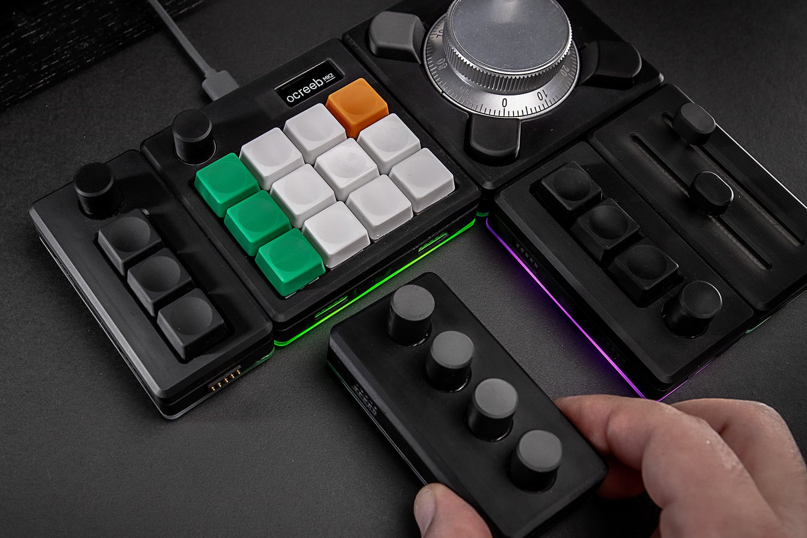 Modular Macro Keyboard System — Ocreeb MK2