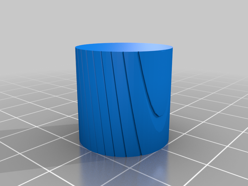 Wood Texture for Cylindrical Objects in OpenSCAD