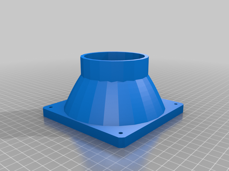 120mm Fan to 3" Duct Adapter