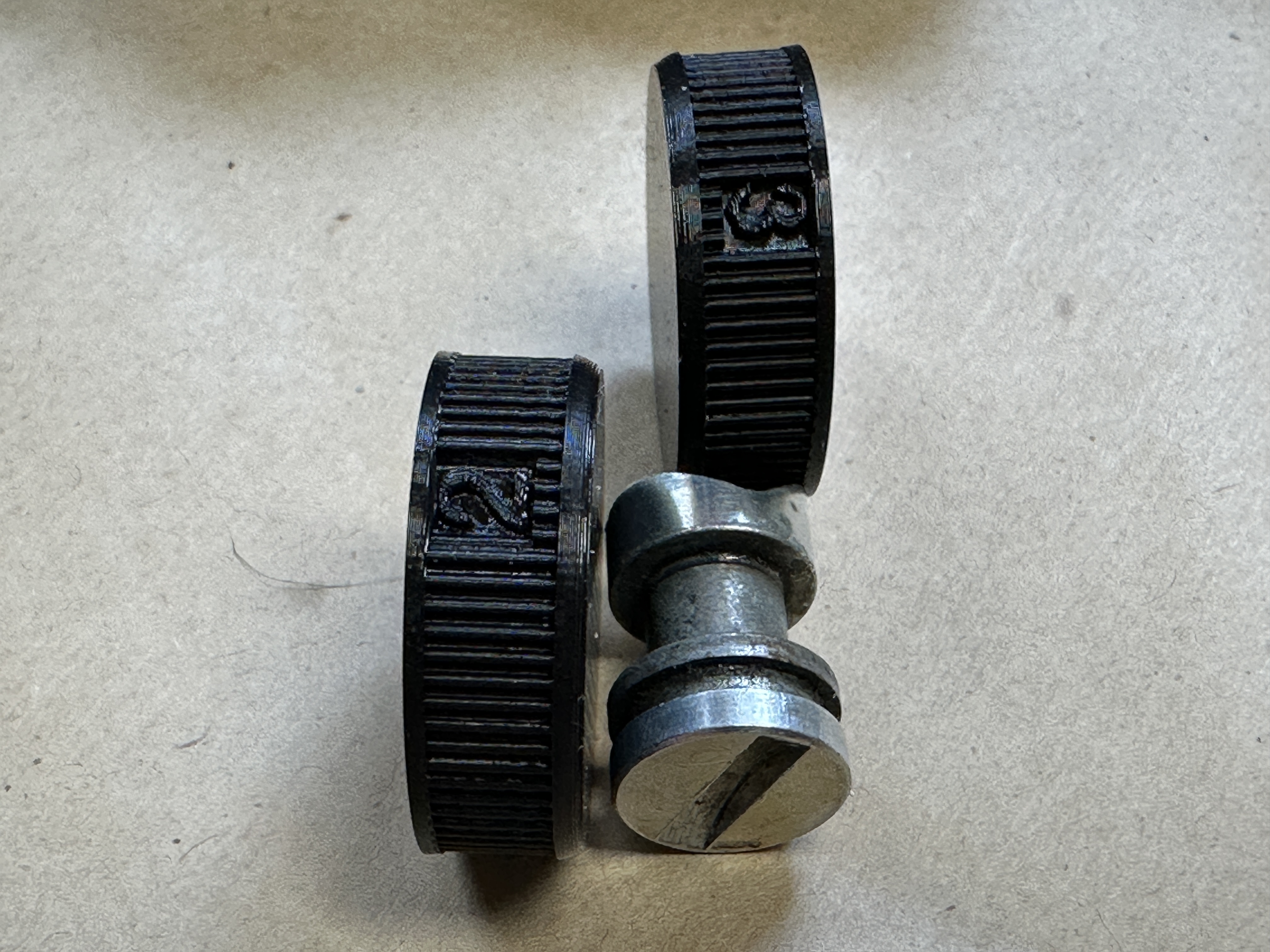 Kawasaki Anti-Dive Thumbwheel Knob
