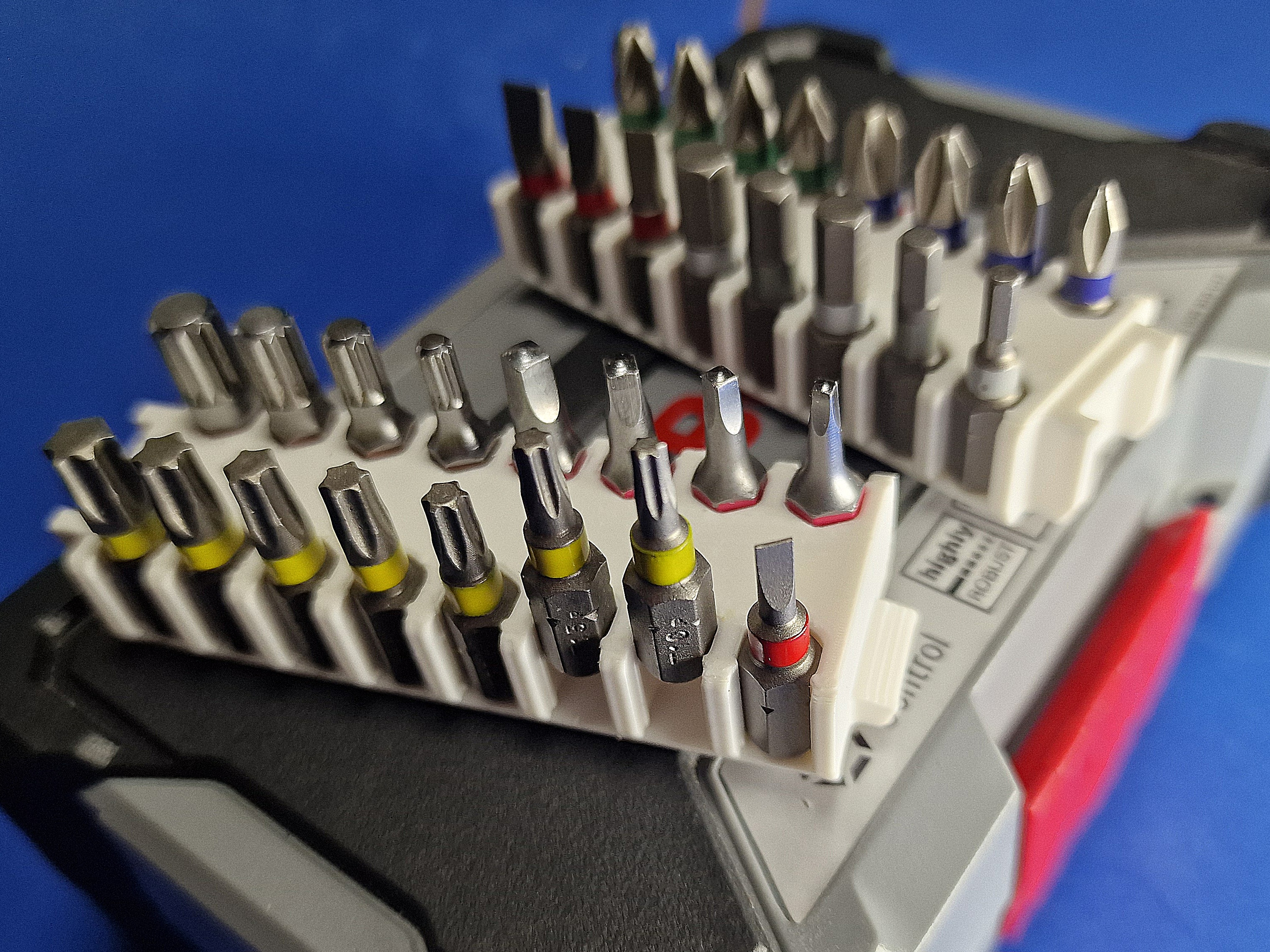 Alternative Bit Holder Rack for the Bosch Professional Pick and Click System