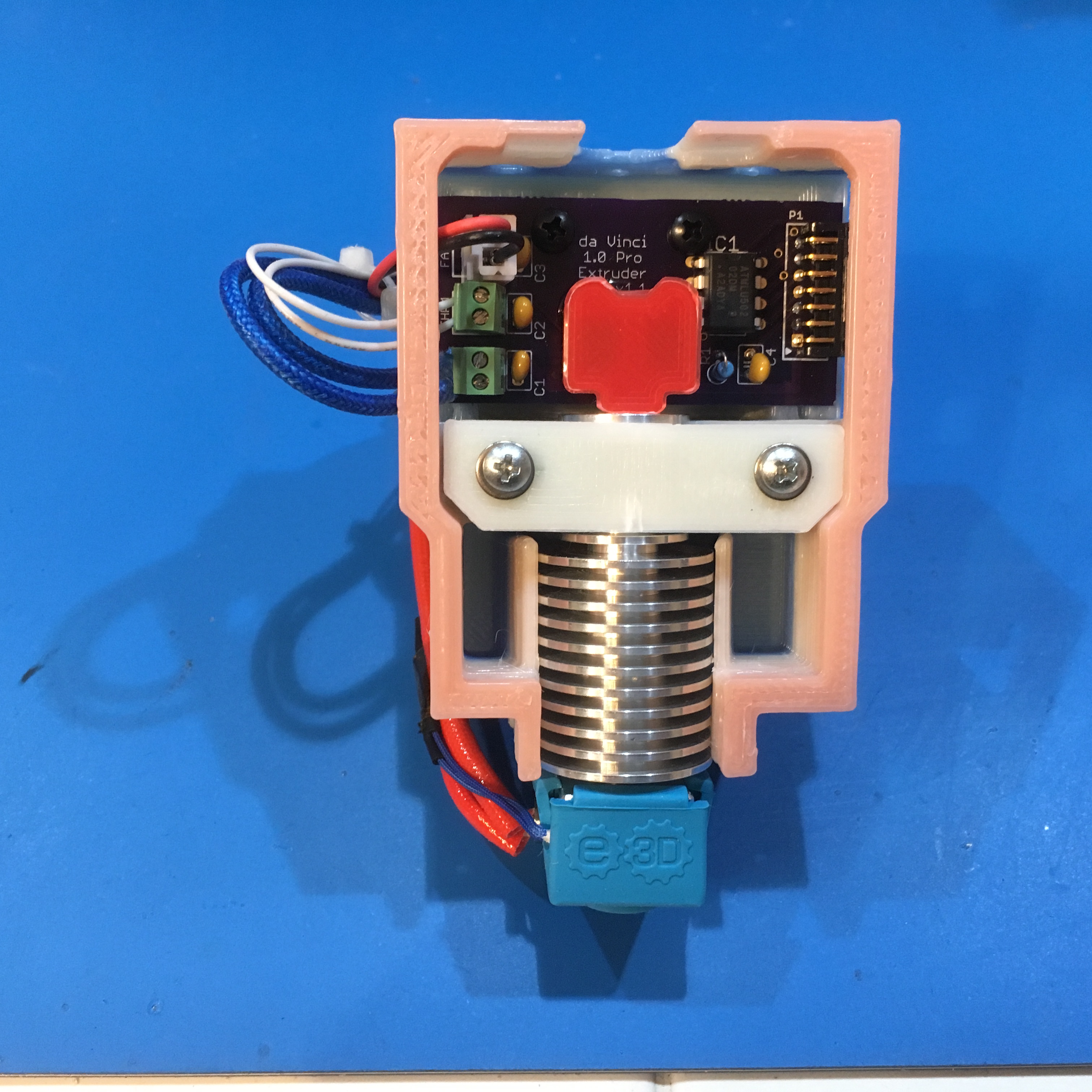 XYZ da Vinci 1.0 Pro E3D V6 Drop-In Cartridge Mount