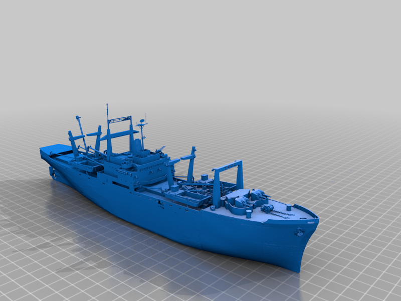 LKA-116 USS St. Louis Amphibious Cargo Ship - RC scale