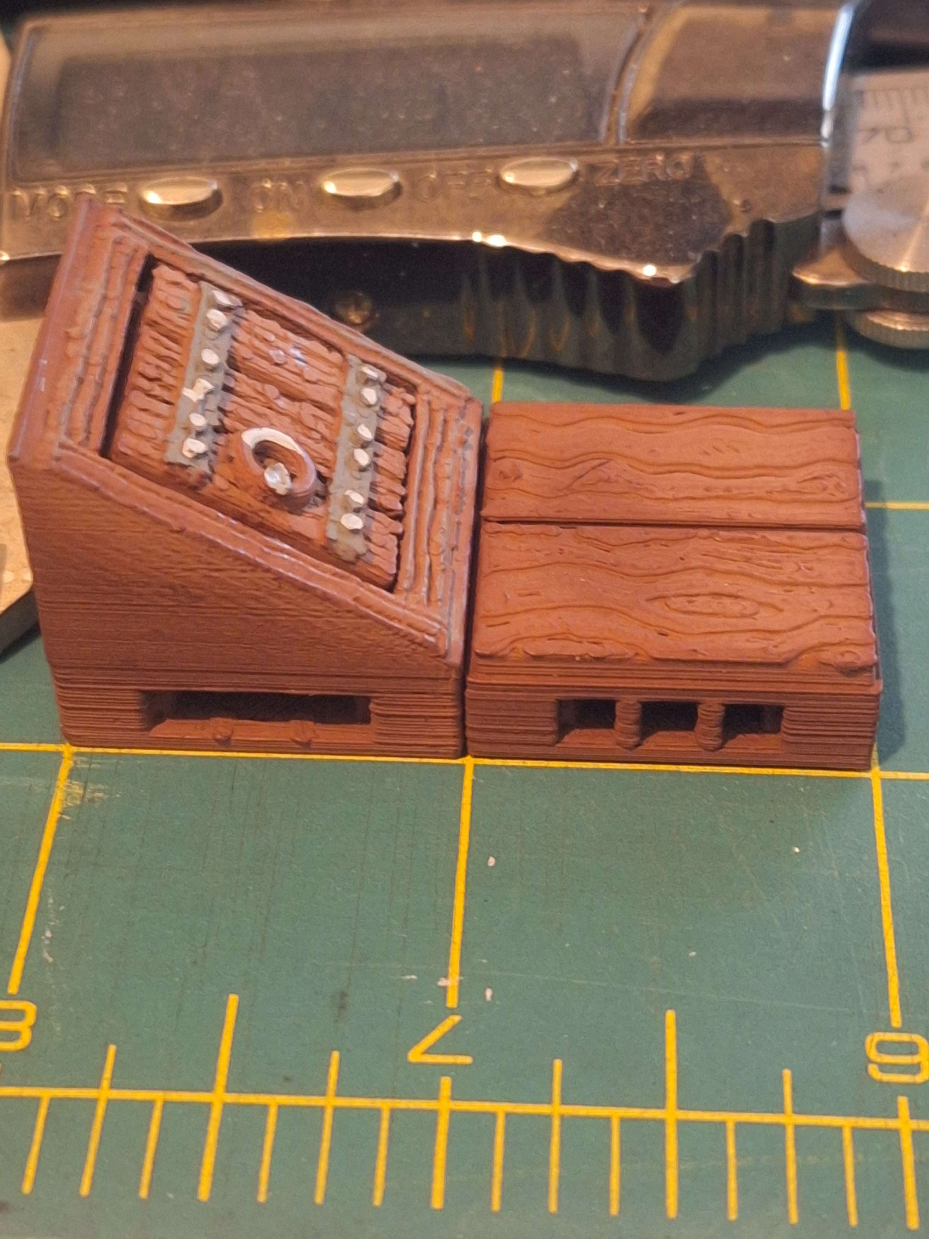 Wooden Cellar Door - openlock
