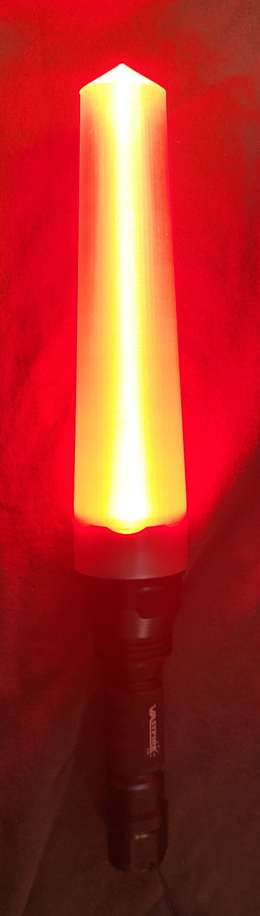 Large Traffic Wand - Flashlight Diffuser