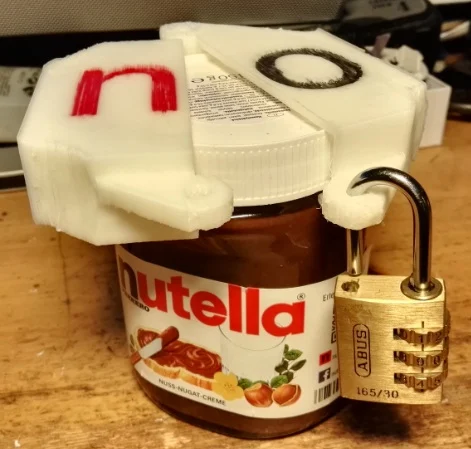Nutella cap lock