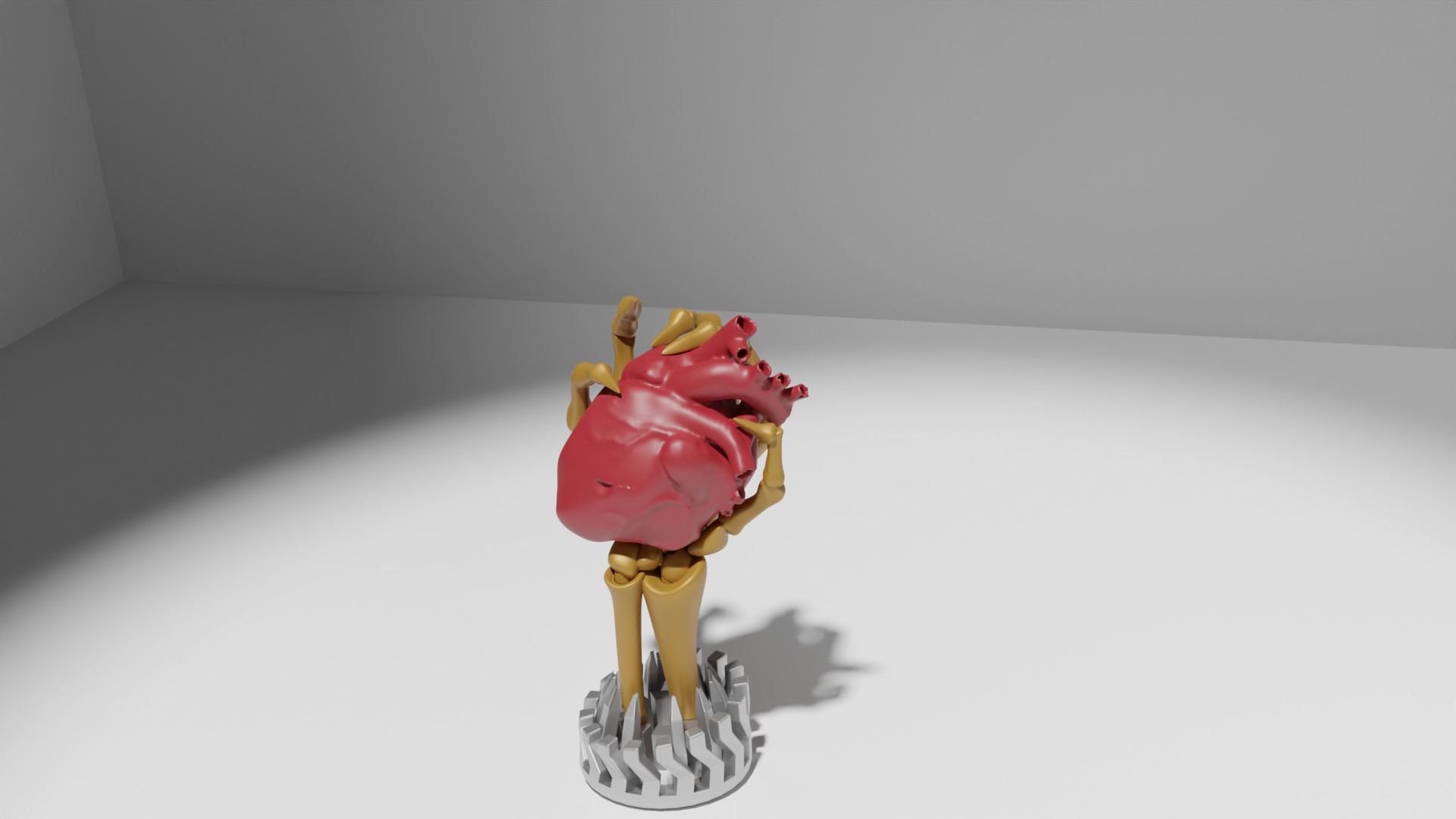 Grasp Heart Lamp