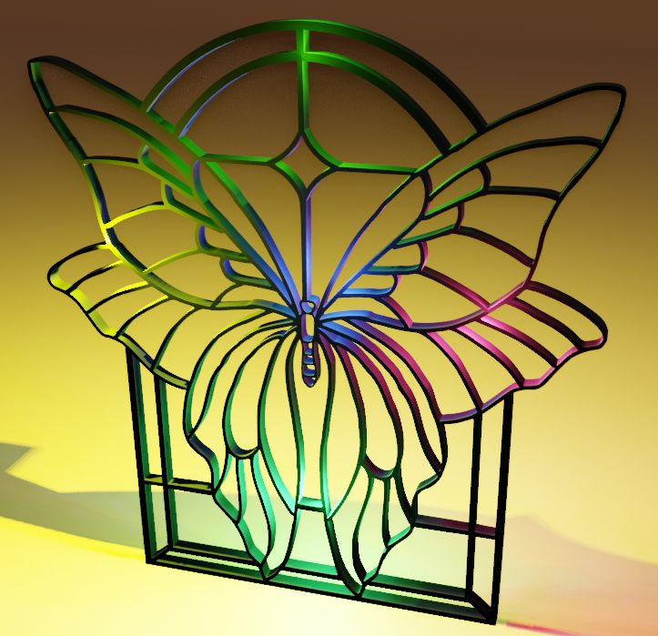 butterfly in freedom