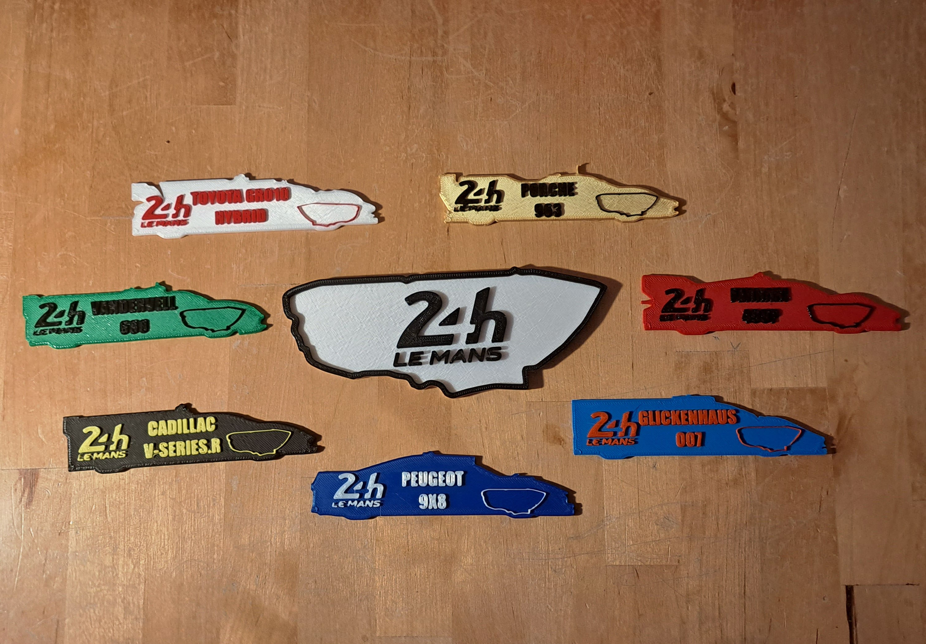 Le Mans and Hypercars Decor