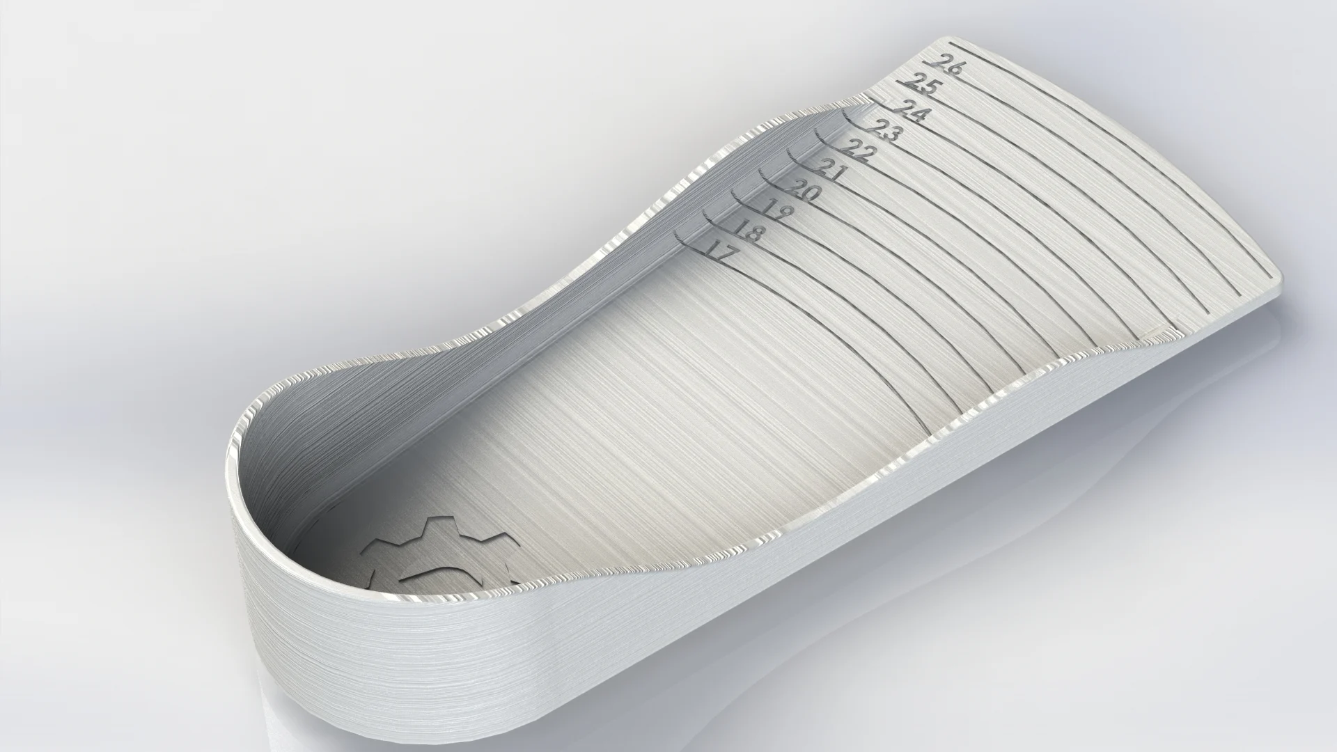Baby foot measure gauge