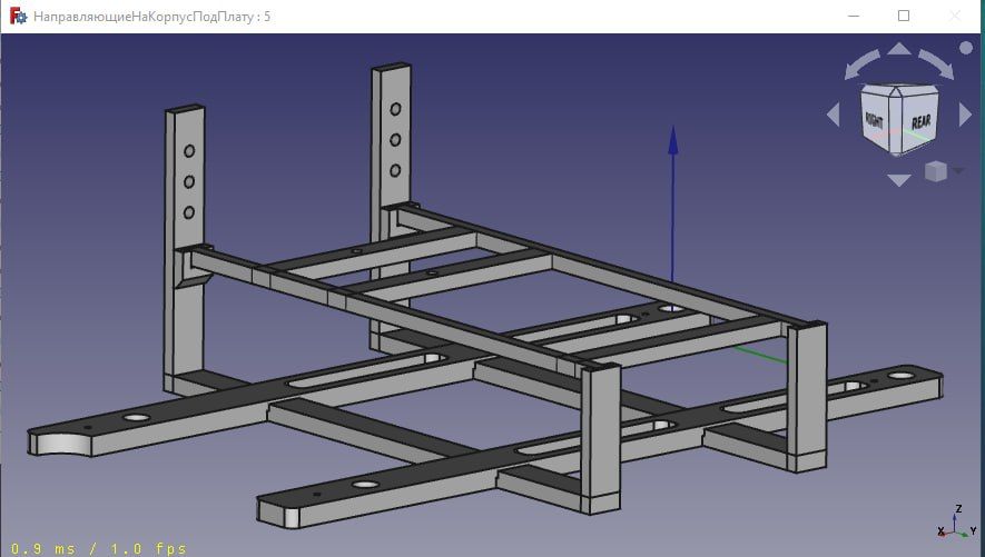 ZS Scorpion 256 SC12 Board Holder for Gray Korvet Case