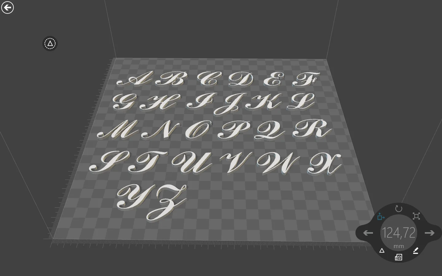 ALFABETO E NÚMEROS (FORMATO COMERCIAL SCRIPT BT)