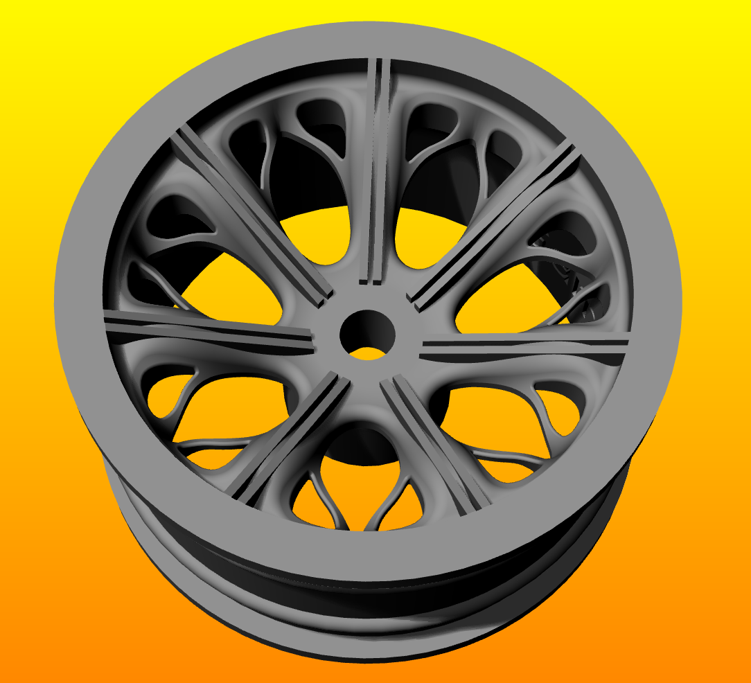 Gaman wheel rim 1/10 for RC cars 26mm x 52mm