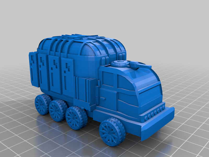 Mechwarrior Sci-Fi Ambulance MIT23