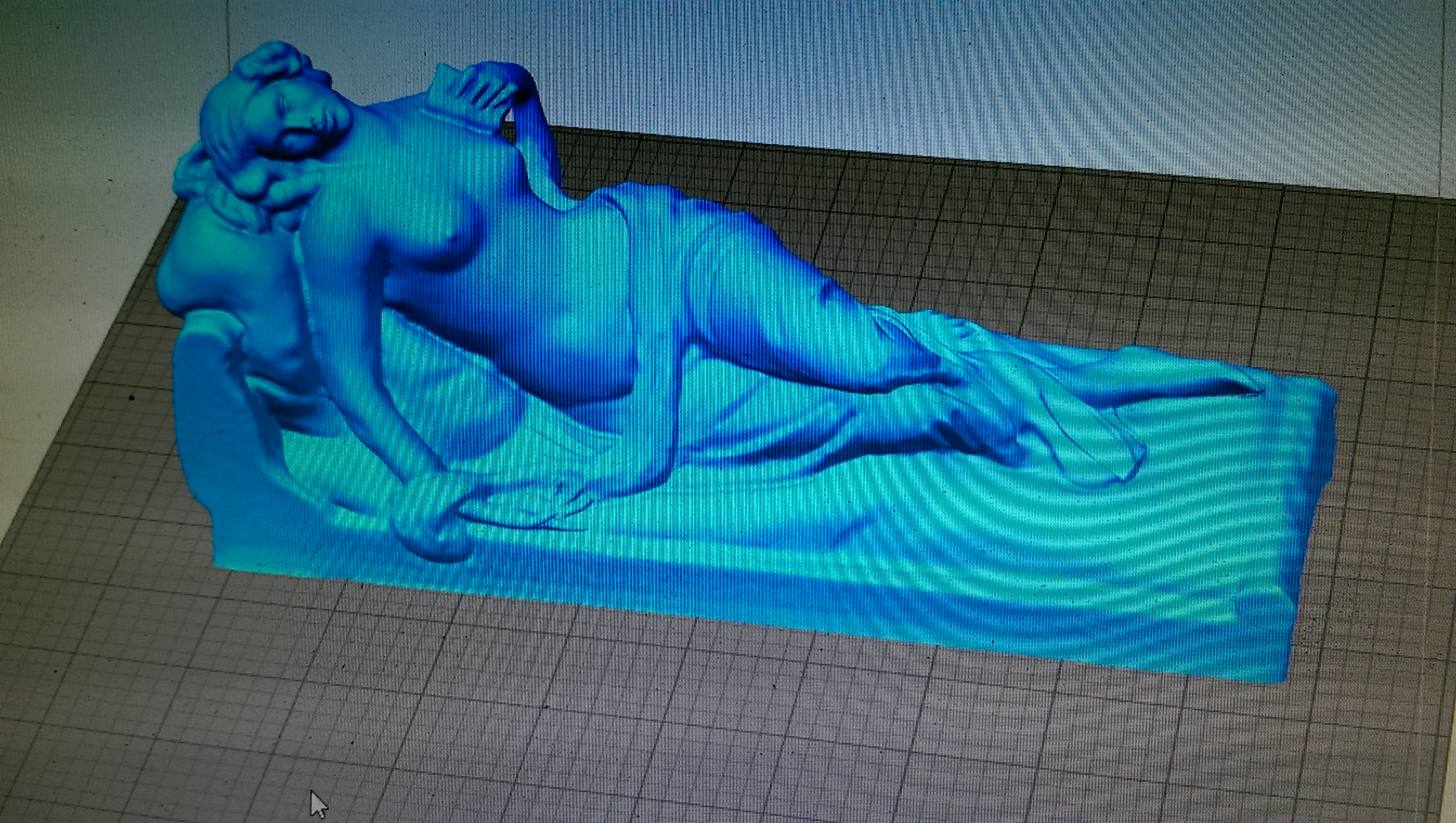 Lady Reclining four