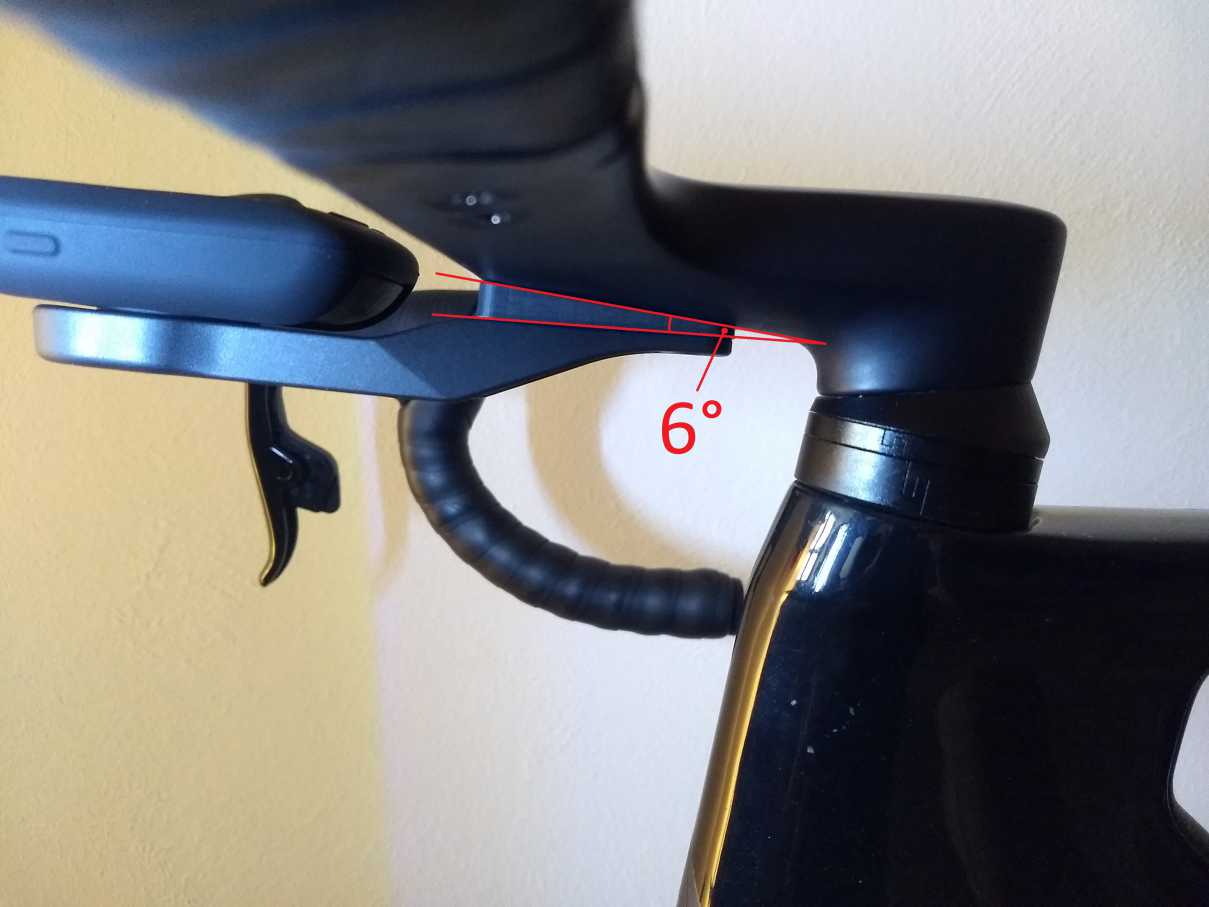 6° Wedge for Canyon Aeroad 2022 with Canyon CP0018 Aerocockpit