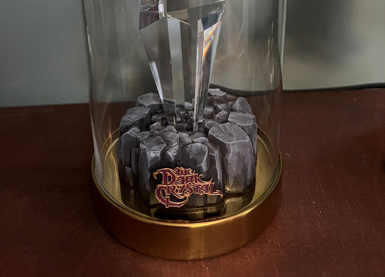 Dark Crystal shard LED Illuminated stand base