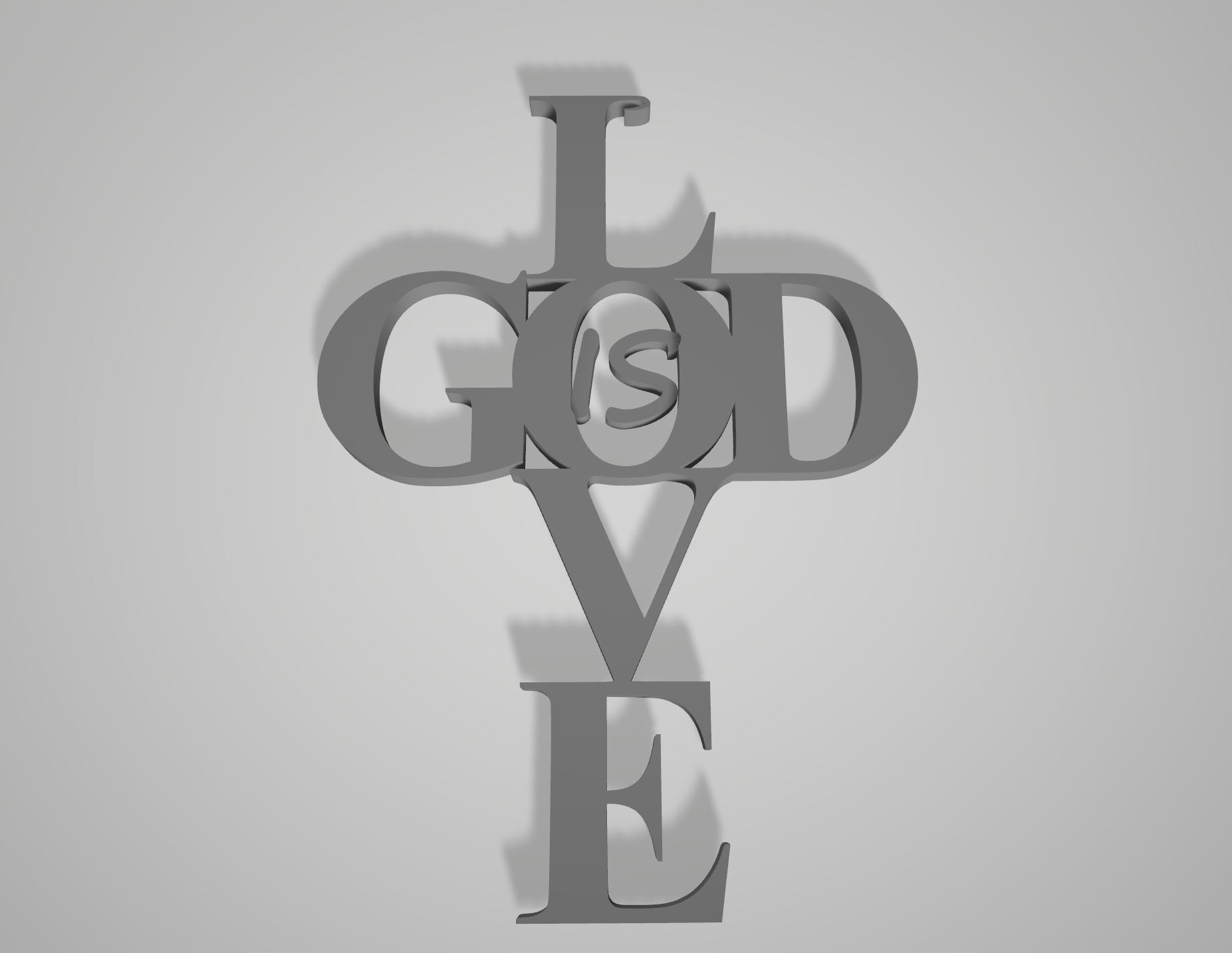 God Is Love cross